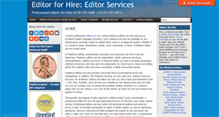 Desktop Screenshot of editorhire.com