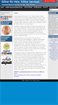 Mobile Screenshot of editorhire.com