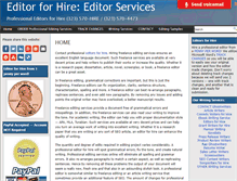 Tablet Screenshot of editorhire.com